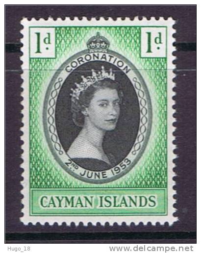 1953 QUEEN ELIZABETH CORONATION   CAYMAN ISLANDS - Autres & Non Classés