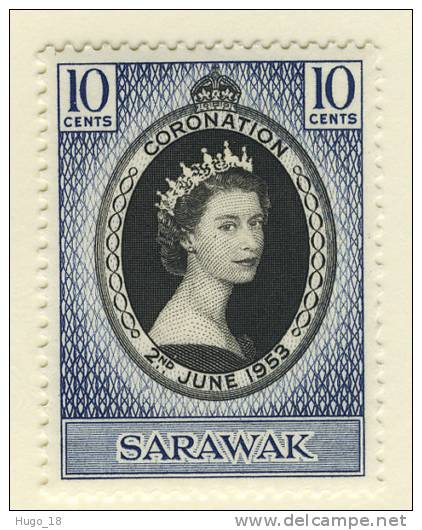 1953 QUEEN ELIZABETH CORONATION  SARAWAK - Sarawak (...-1963)