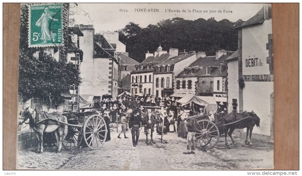 Pont-aven.un Jour De Foire. Villard N ° 6054 - Pont Aven