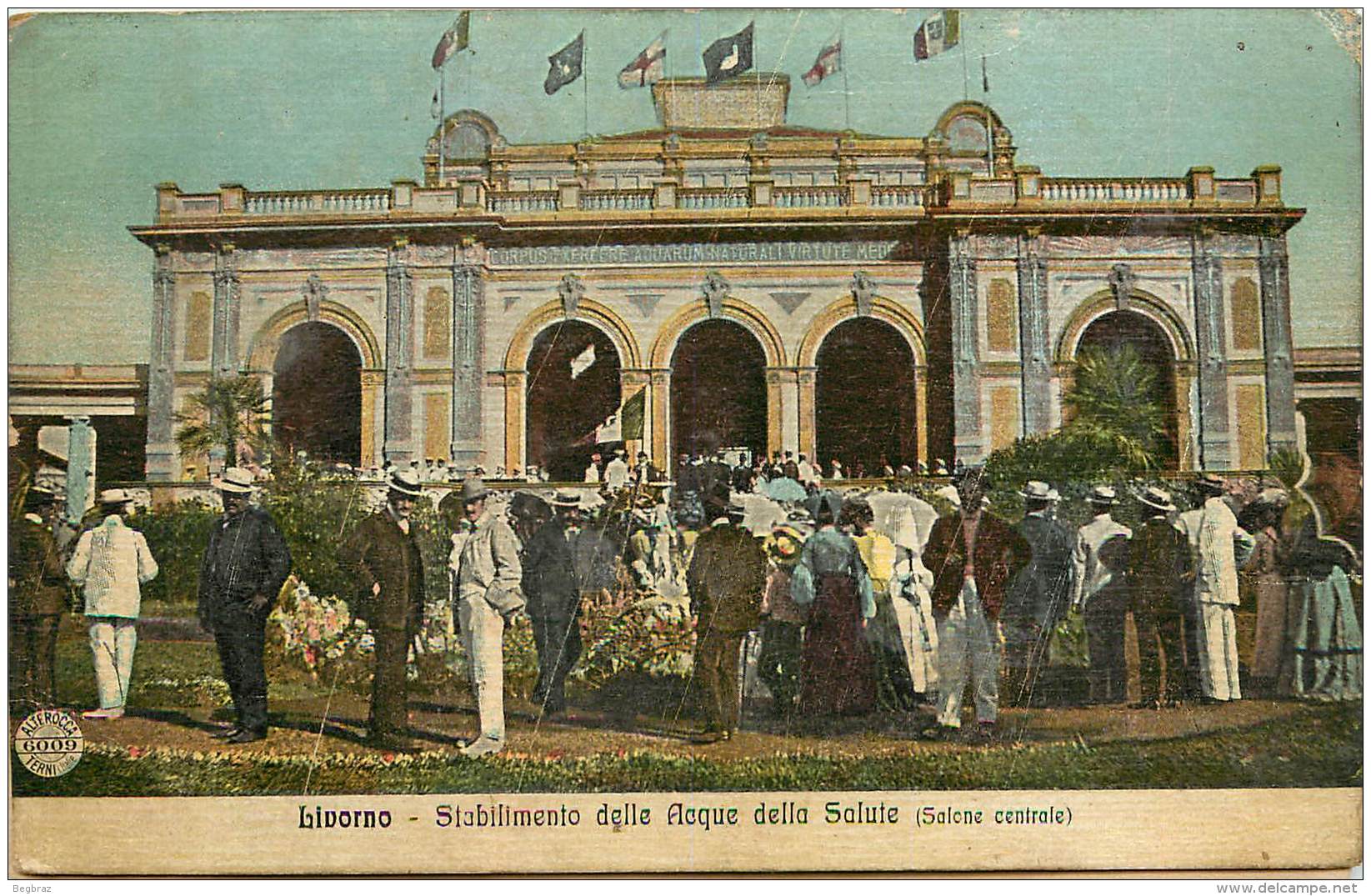 LIVORNO    STABILIMENTO DELLE  ACQUE DELLA SALUTE - Livorno