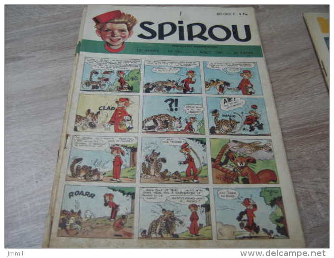 Mes Ref Spirou 5 : Le Journal De Spirou Année 1949 Numéro 591 - Spirou Magazine