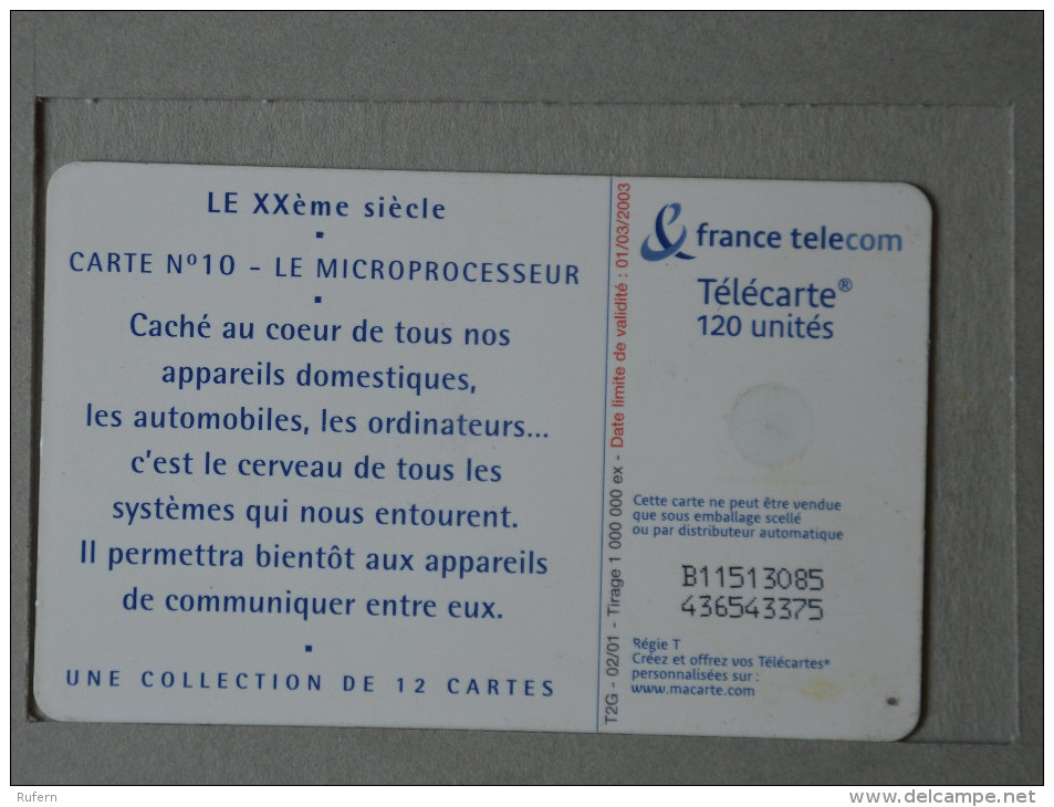 FRANCE    - TELECARTE - CREDIFONE - CALLCARD - TELEFONKARTE   2 SCANS - (Nº15936) - 120 Einheiten