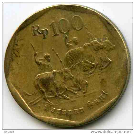 Indonesie Indonesia 100 Rupiah 1995 KM 53 - Indonésie