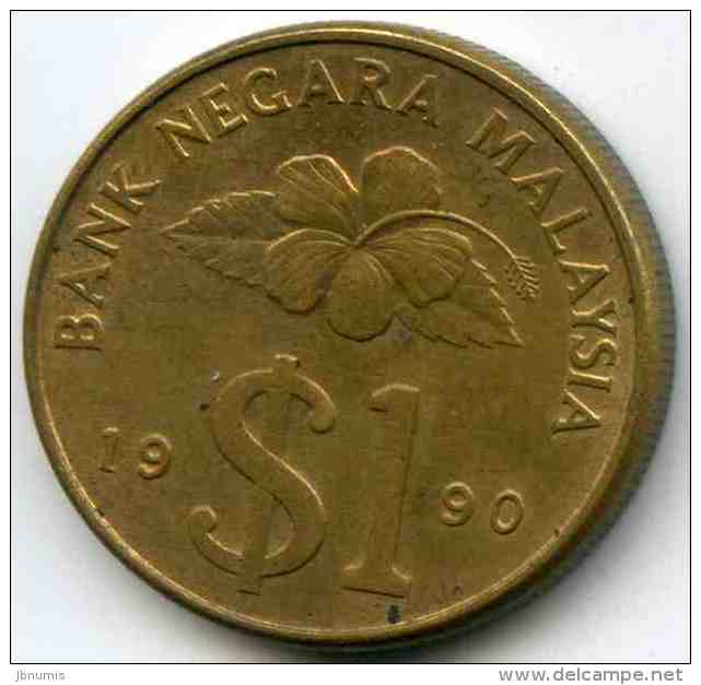 Malaysie Malaysia 1 Ringgit 1990 KM 54 - Maleisië