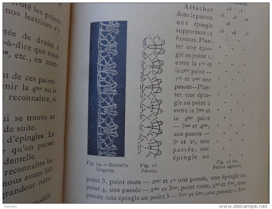 La Dentelle Aux Fuseaux 3 Eme Edition Par Jacques Cottier- - Riviste & Cataloghi