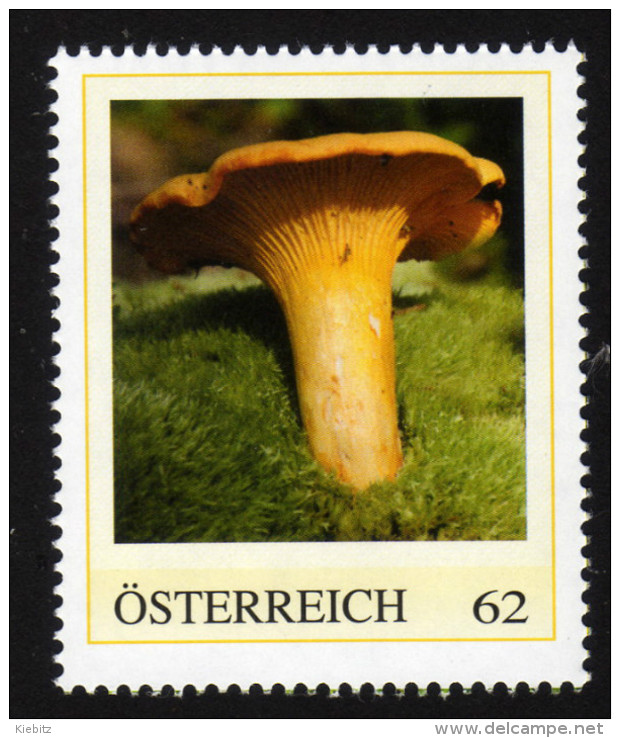 ÖSTERREICH 2014 ** Eierschwammerl / Cantharellus Cibarius - PM Personalized Stamp MNH - Pilze