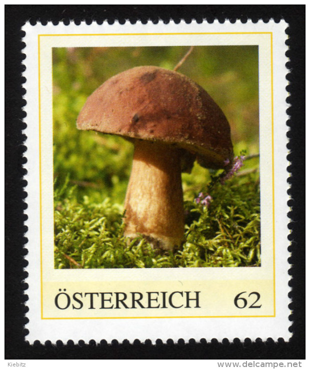 ÖSTERREICH 2014 ** Röhrling / Boletus Sp. - PM Personalized Stamp MNH - Pilze