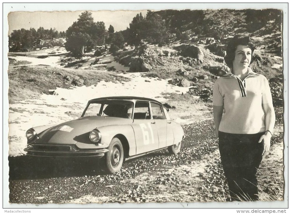 Claudine Vanson  Championne De France Des Rallyes - Rallyes