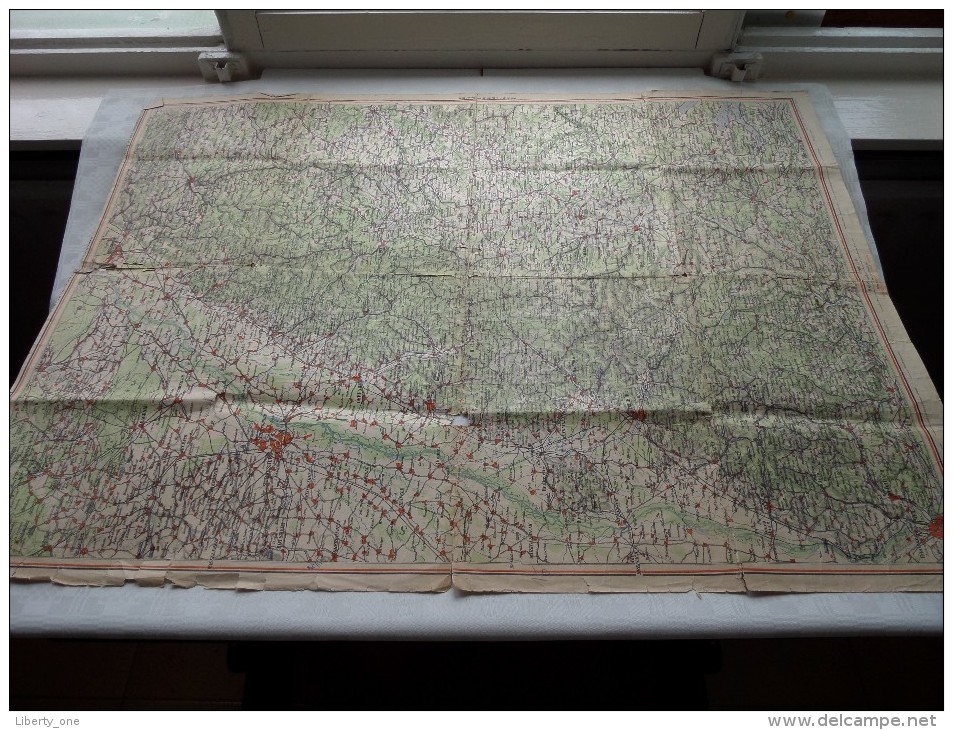 " SCHWARZWALD " 1/200.000 ( Gaebler's Leipzig ) !! DETAILS !! ( Zie Foto´s ) ! - Mapas Geográficas