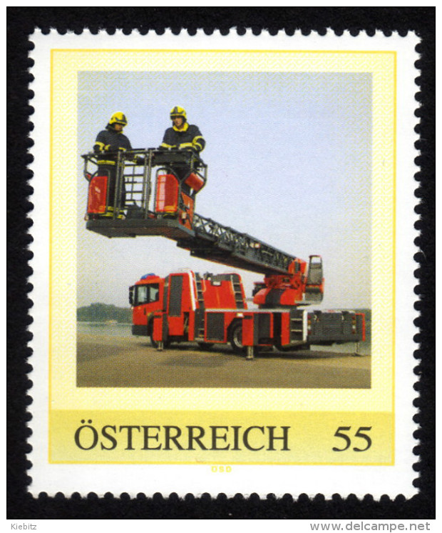 ÖSTERREICH 2008 ** Feuerwehr / Hochleistungsdrehleiter- PM Personalized Stamp MNH - Feuerwehr