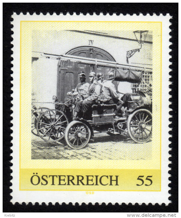 ÖSTERREICH 2008 ** Feuerwehr / Gasspritze Von 1902 - PM Personalized Stamp MNH - Feuerwehr