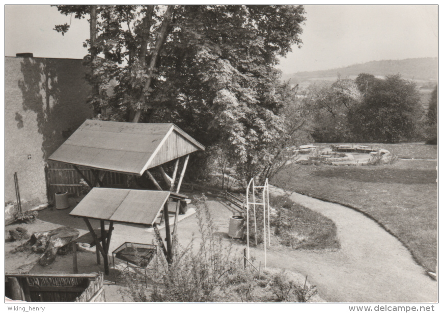 Quedlinburg Bad Suderode - S/w Viktor Höth Heim Gartenansicht - Quedlinburg