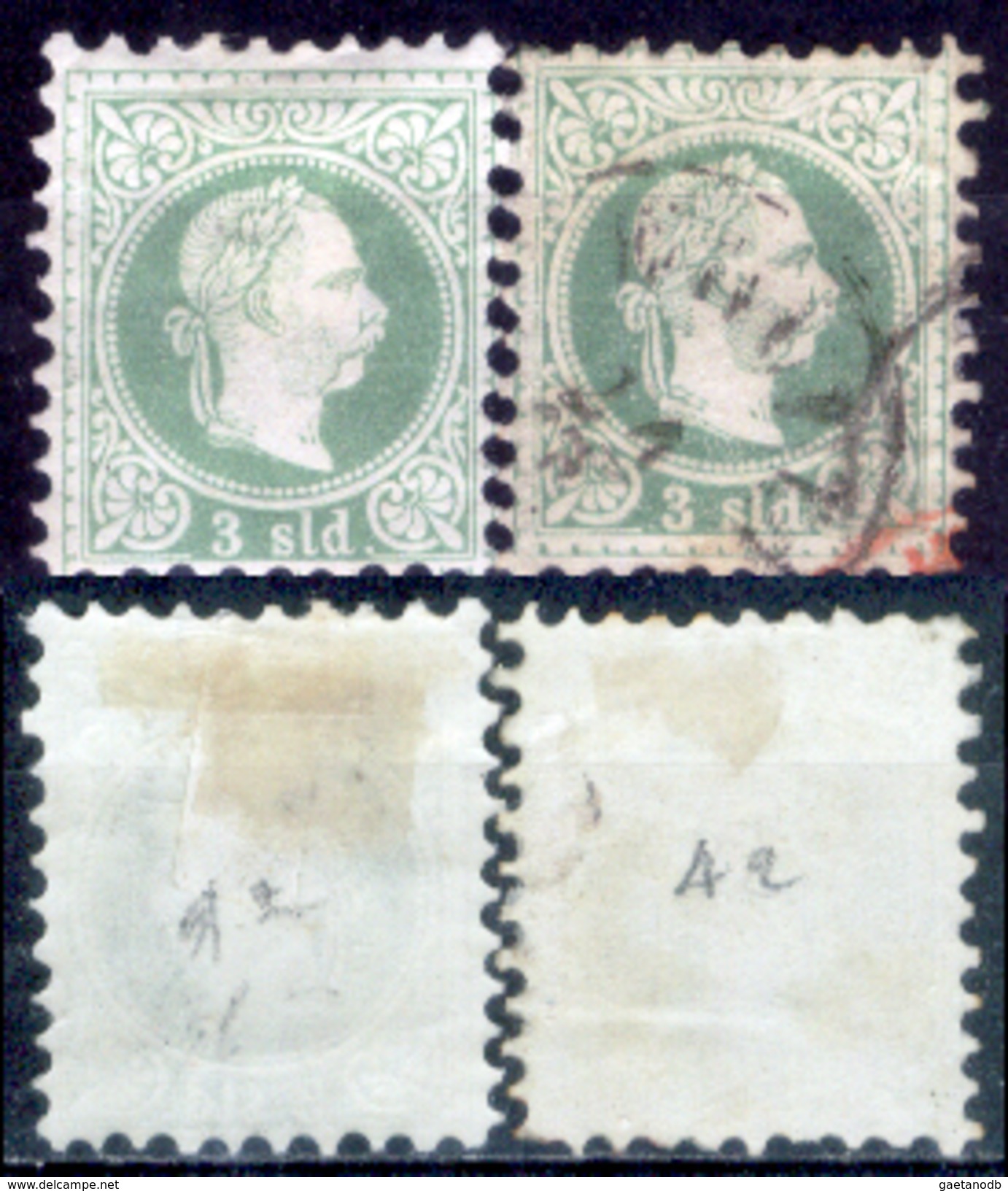 Levante-Austriaco-14 - 1867 - Yvert & Tellier N. A2 (+/o) LH/Used - Privo Di Difetti Occulti. - Oriente Austriaco