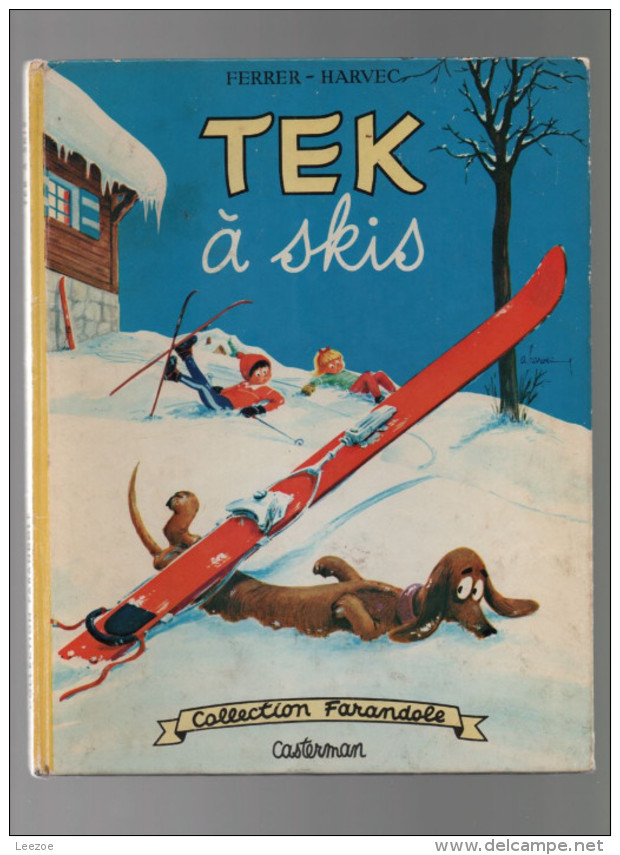 Collection Farandole : Tek à Skis De Casterman - Casterman