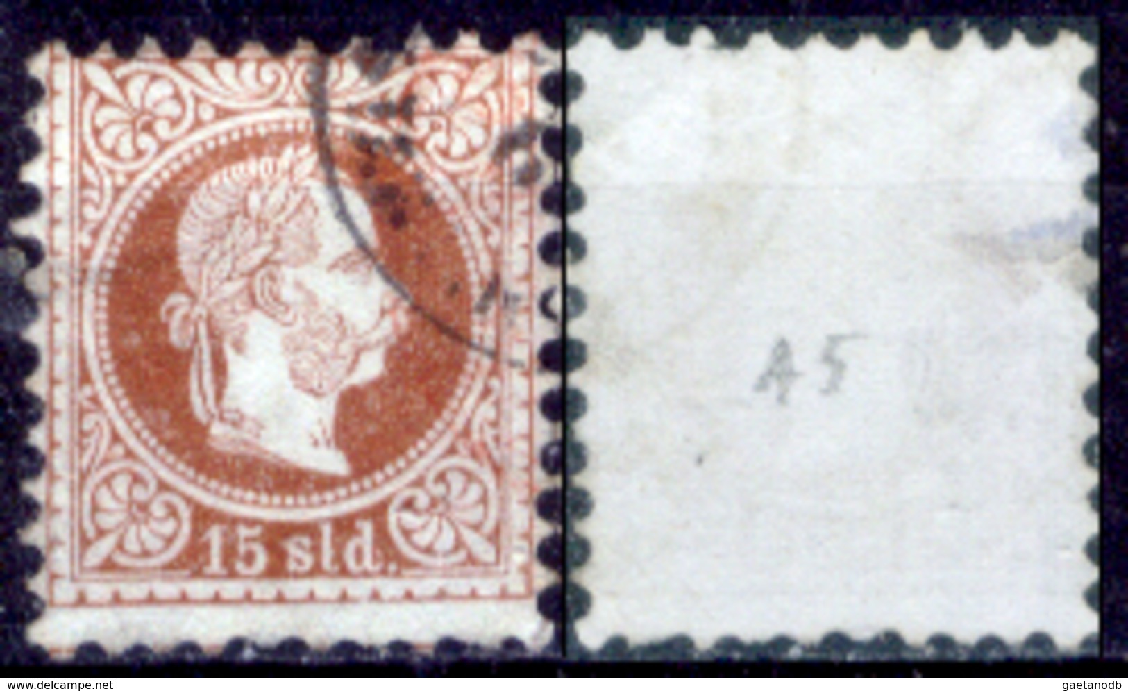 Levante-Austriaco-22 - 1867 - Yvert & Tellier N. A5 (o) /Used - Privo Di Difetti Occulti. - Oostenrijkse Levant