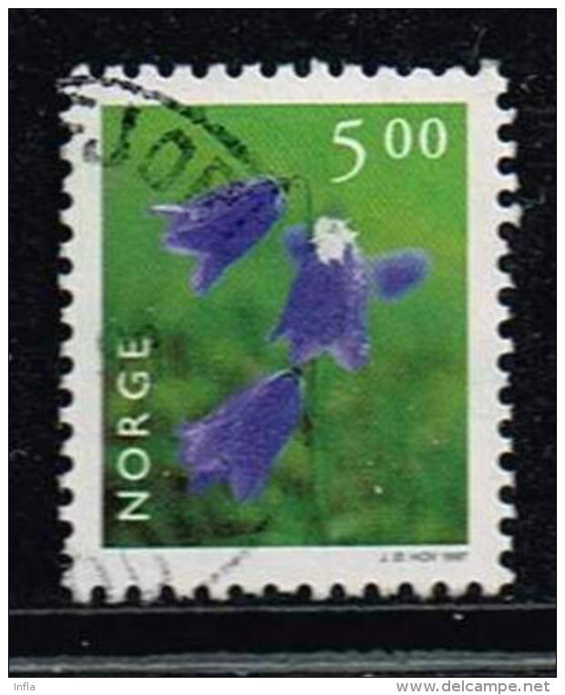 Norwegen 1997, Michel# 1233 O (Campanula Rotundifolia) - Gebraucht
