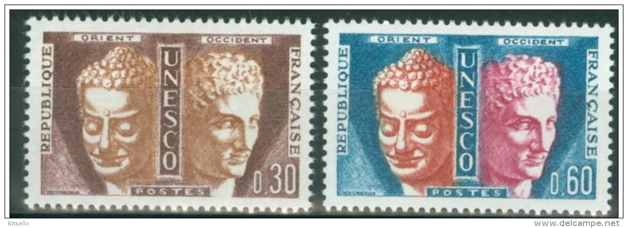 LOTE 785  ///  UNESCO   YVERT Nº: 4/5 **MNH - Nuevos