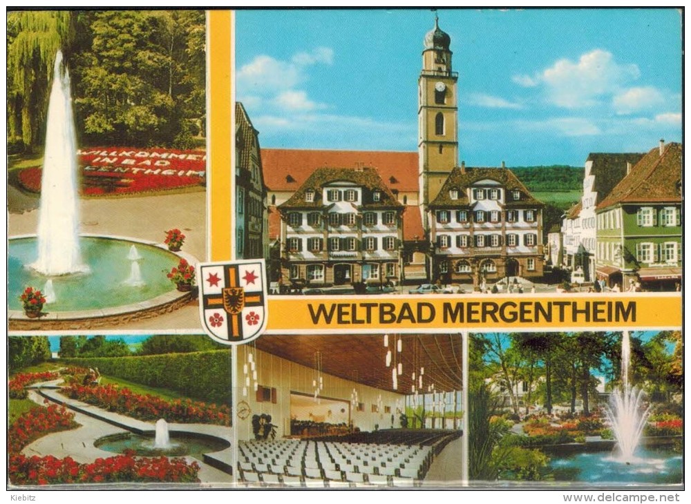 BW - Bad Mergentheim 1982 - 5 Ansichten Mit SStmp. - Bad Mergentheim