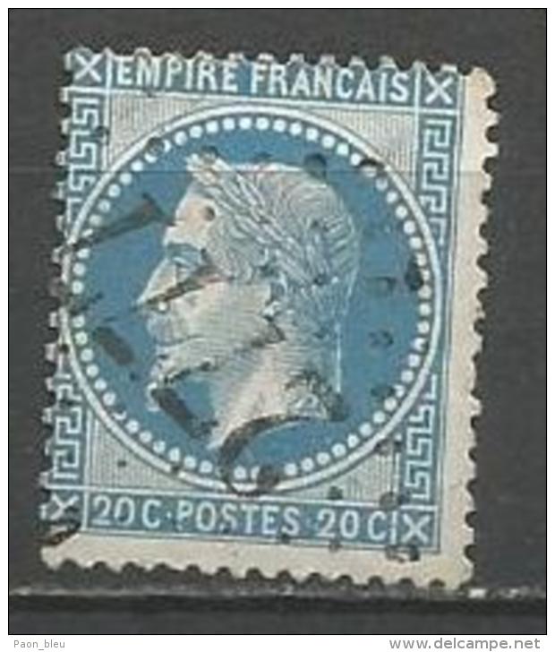 France - Obl. GC2777 PAMIERS Sur Timbre Napoleon III Et/ou Cérès - N°29 - Andere & Zonder Classificatie