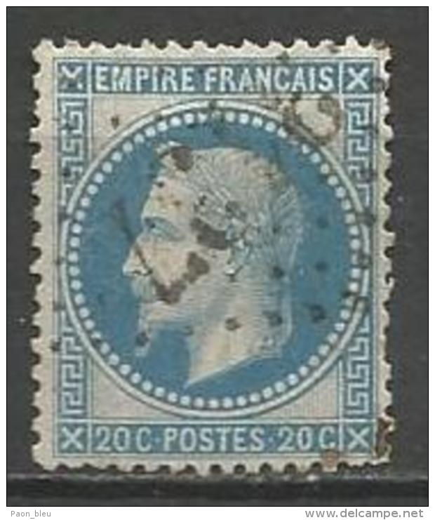 France - Obl. GC3137 RIGNAC Sur Timbre Napoleon III Et/ou Cérès - N°29 - Andere & Zonder Classificatie