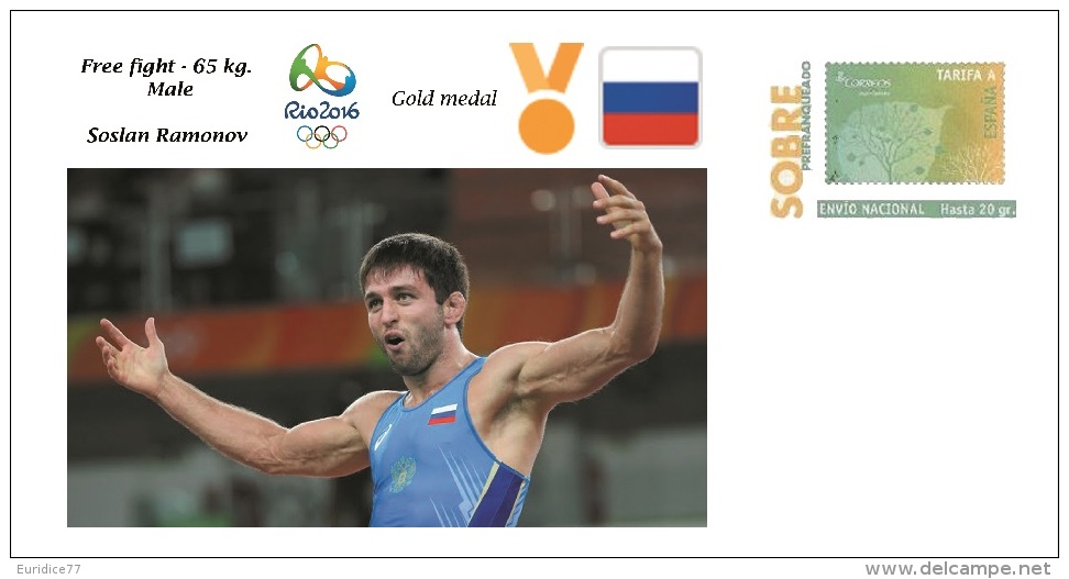 Spain 2016 - Olympic Games Rio 2016 - Gold Medal - Free Fight Male Russia Cover - Otros & Sin Clasificación