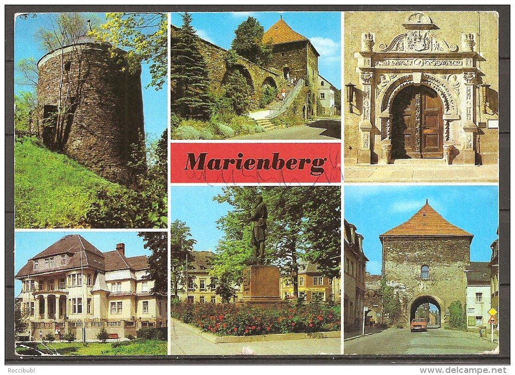 (9236) Marienberg - Roter Turm - Ver. Ansichten - Marienberg