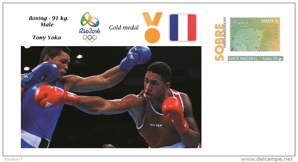 Spain 2016 - Olympic Games Rio 2016 - Gold Medal - Boxing Male France Cover - Otros & Sin Clasificación