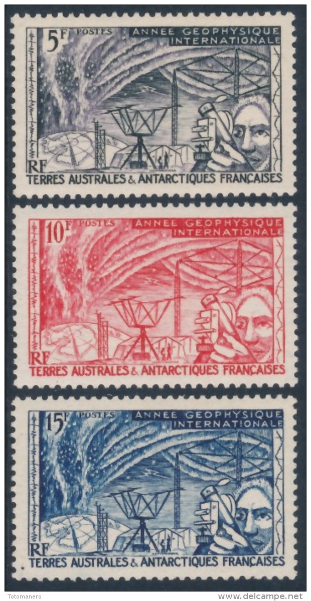 TAAF - F.S.A.T. 1957 IGY International Geophisical Year** - Internationales Geophysikalisches Jahr