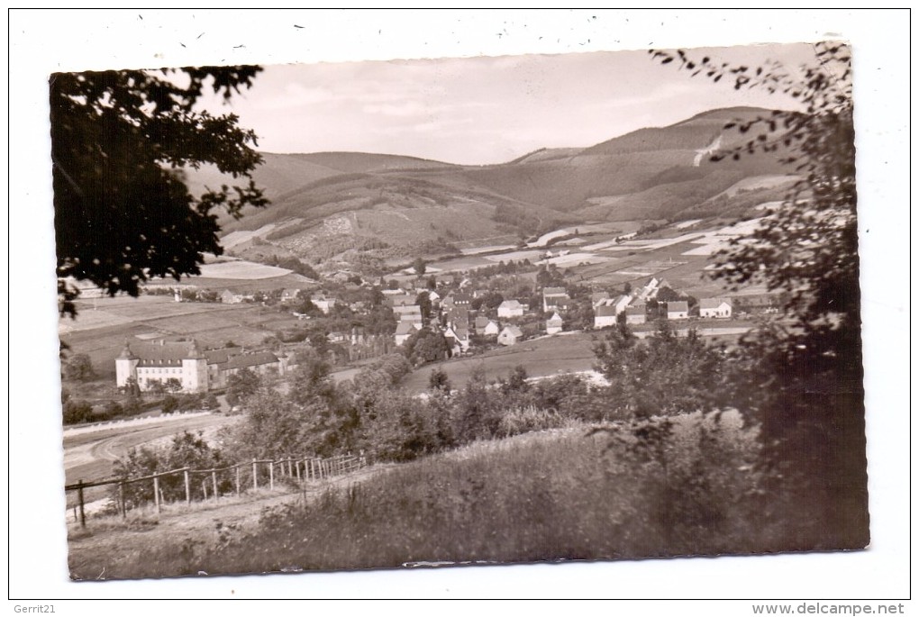 5942 KIRCHHUNDEM - OBERHUNDEM, Ortsansicht, 195.. - Olpe