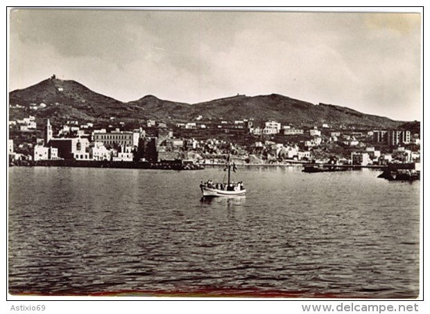 PANTELLERIA MOTOBARCA FRANCESCO RIZZO SERVIZIO TURISTICO 1956    LA260 - Trapani