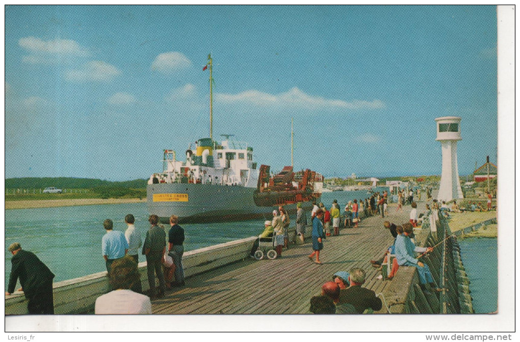 CP - PHOTO - LITTLEHAMPTON - THE HARBOUR ENTRANCE - V 8340 - Autres & Non Classés