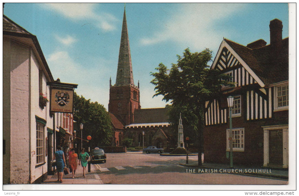 CP - PHOTO - SOLIHULL - THE PARISH CHURCH - 1 - 26 -11 -01 - J . SALMON - Middlesex