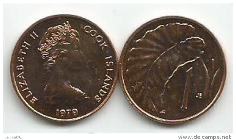 Cook Islands 1 Cent 1979. KM#1 - Isole Cook