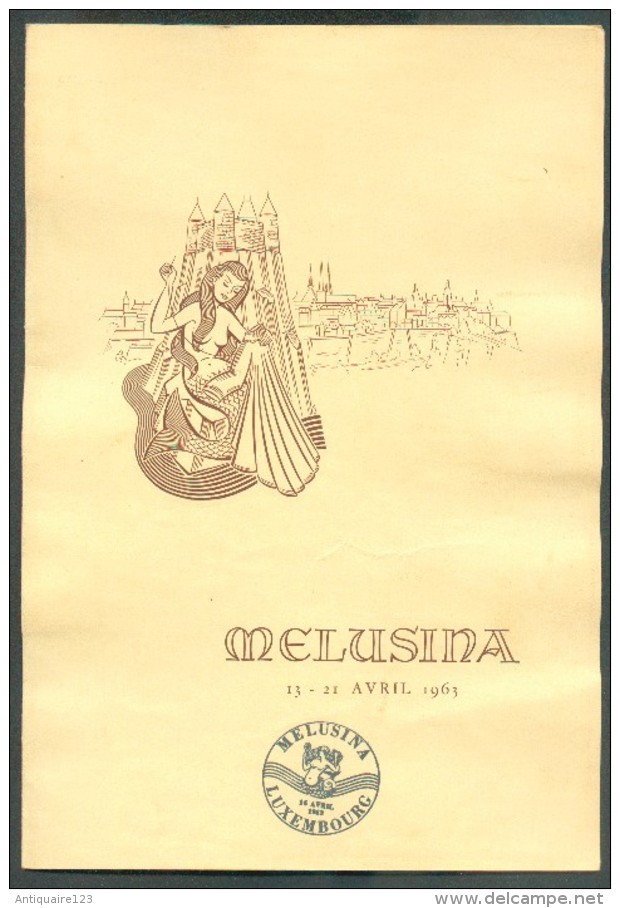 MELUSINA Avril 1963  - 11324 - FDC