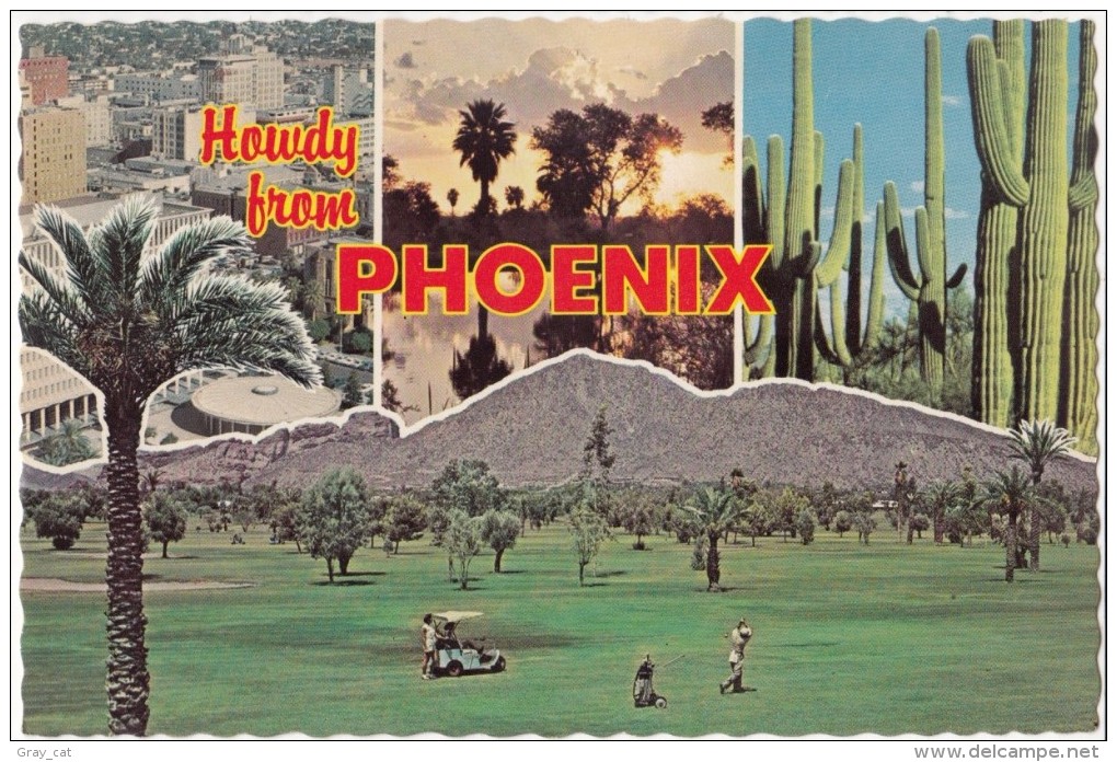 Howdy From PHOENIX, Arizona, Unused Postcard [18706] - Phoenix