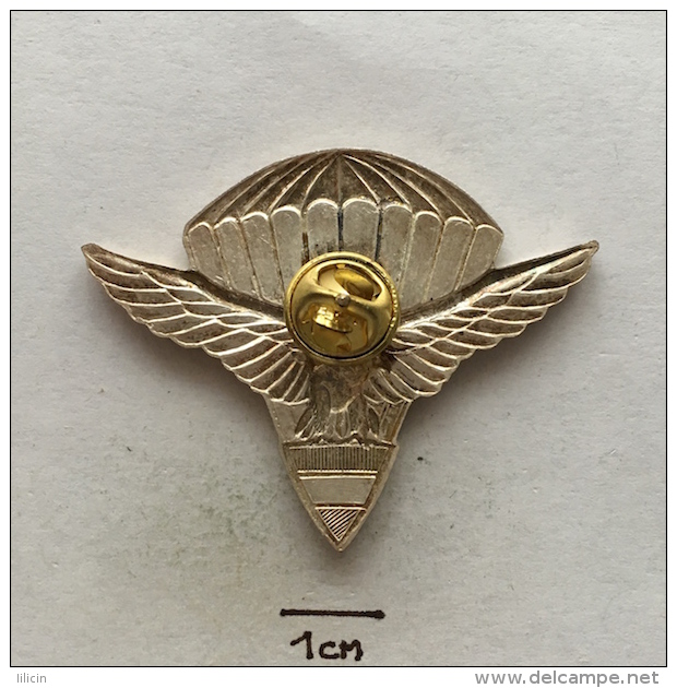 Badge (Pin) ZN002363 - Military (Army) Police Insignia Parachuting (Fallschirmspringen) Peru - Militaria