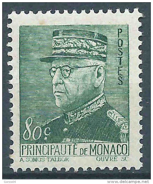 Monaco -1941 - Prince Louis II  - N° 226 - Neuf ** - MNH - Unused Stamps