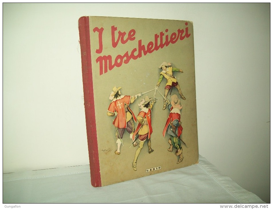 I Tre Maschettieri (Ed. Genio 1949)  Di A. Dumas - Adolescents