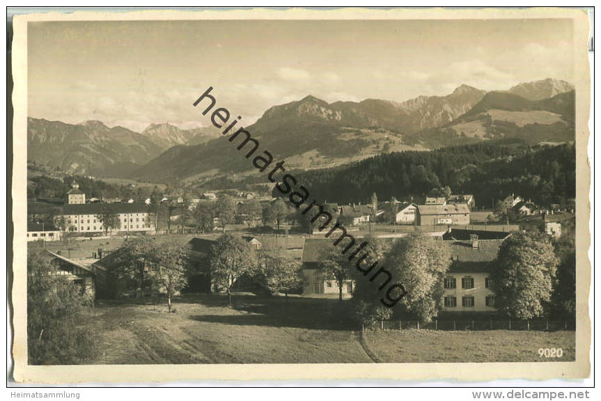 Sonthofen - Foto-Postkarte - Feldpost - Sonthofen