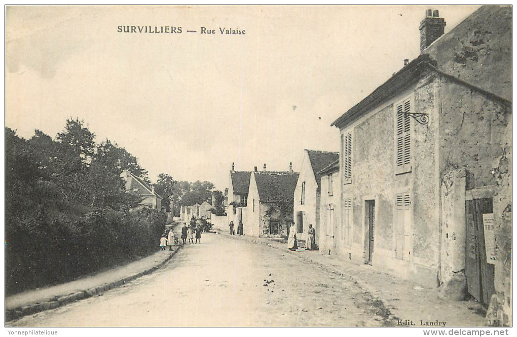 95 - SURVILLIERS - Rue Valaise - Survilliers