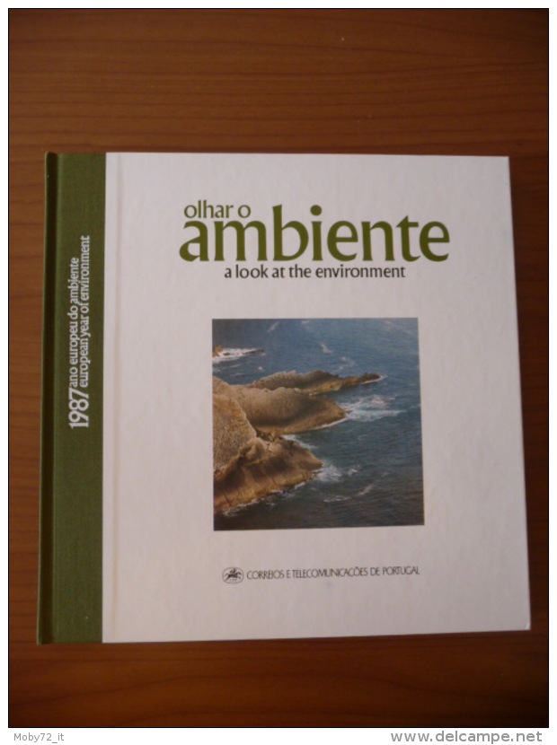 Portogallo Year Book 1987 "Ambiente" (m64) - Libro Dell'anno