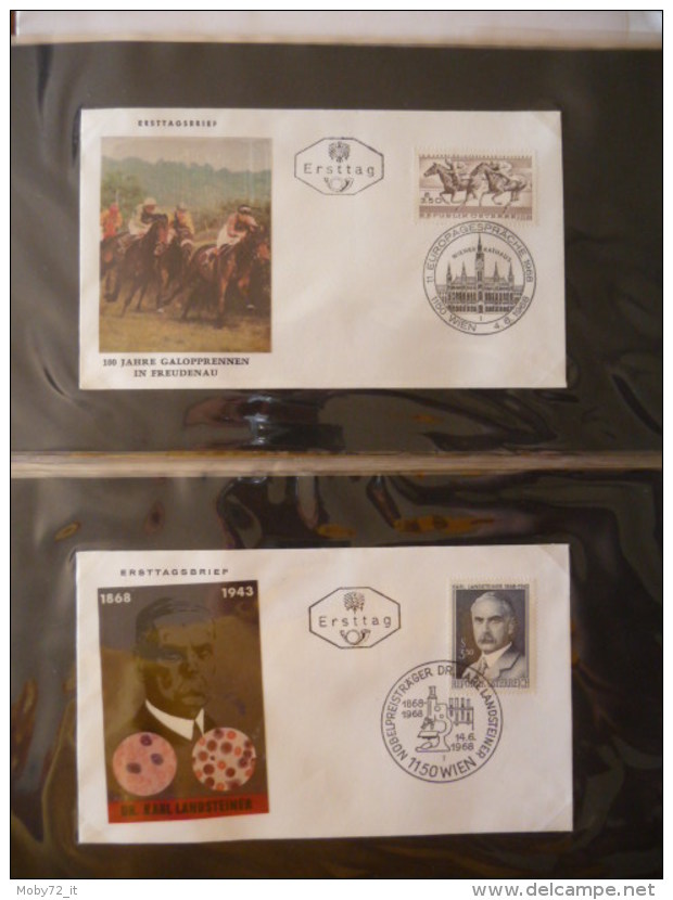 Collezione FDC Austria 1966/70 (m90)