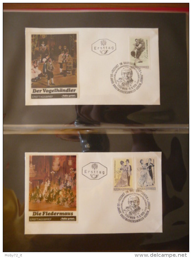 Collezione FDC Austria 1966/70 (m90)