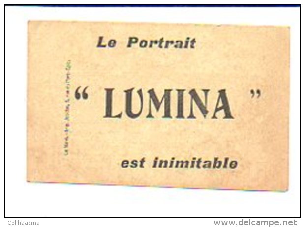 Ticket Publicité Photographie De 1 Fr.contre Remise De 100 Francs De Ces Tckets / Les Etablissements "LUMINA" Le Mans - Bons & Nécessité