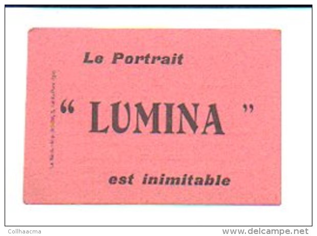 Ticket Publicité Photographie De 5 Fr.contre Remise De 100 Francs De Ces Tckets / Les Etablissements "LUMINA" Le Mans - Bons & Nécessité