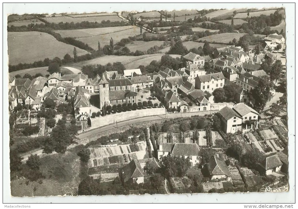 Arthez De Bearn  (64.Pyrénées-Atlantiques)  Vue Aérienne Du Centre - Arthez De Bearn