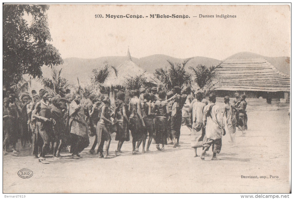Moyen Congo  M'boko-songo Danses Indigenes - Sonstige & Ohne Zuordnung