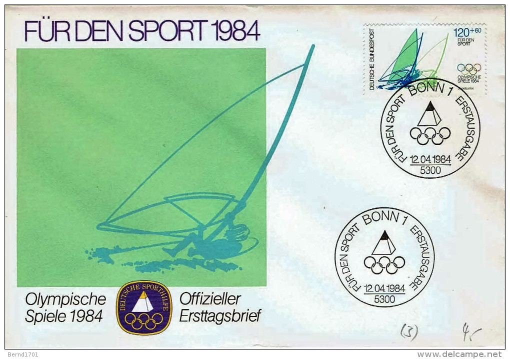 Germany - Mi-Nr 1206/1208 FDC (N508)- - 1981-1990