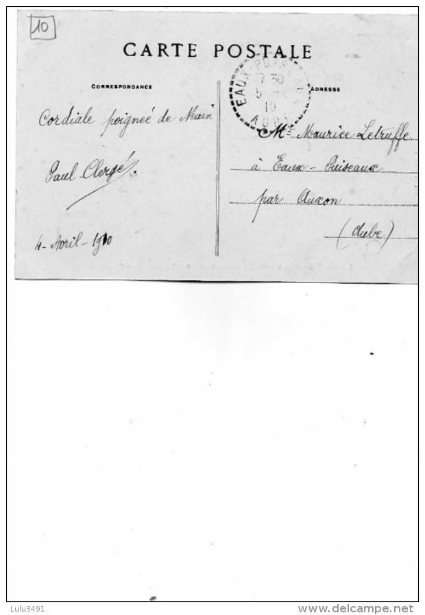 CPA - BAR-sur-SEINE (10) - Aspect Du Four à Chaux Envahi Par Les Eaux Par L'inondation De 1910 - Bar-sur-Seine