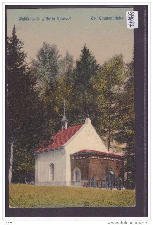 WALDKAPELLE MARIA SCHOSS OB EMMENBRÜCKE - TB - Other & Unclassified